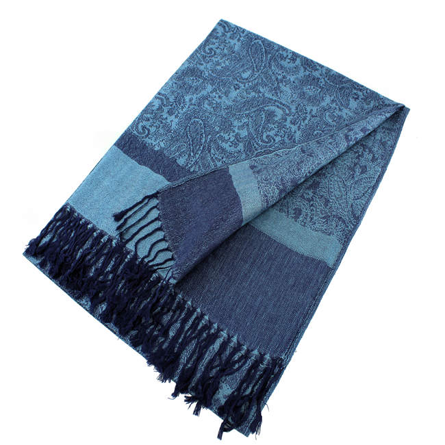 018_06- One Piece Paisley Print Pashmina Shawl Scarf