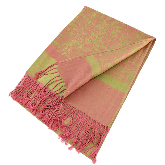 018_12- One Piece Paisley Print Pashmina Shawl Scarf