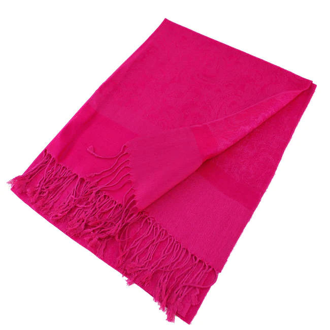 018_20- One Piece Paisley Print Pashmina Shawl Scarf