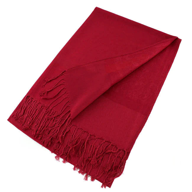 018_24- One Piece Paisley Print Pashmina Shawl Scarf
