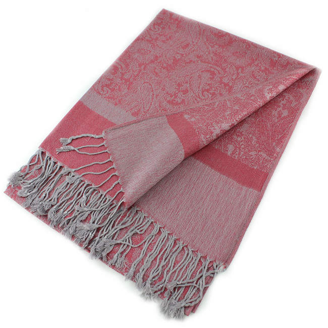 018_51 One Piece Paisley Print Pashmina Shawl Scarf
