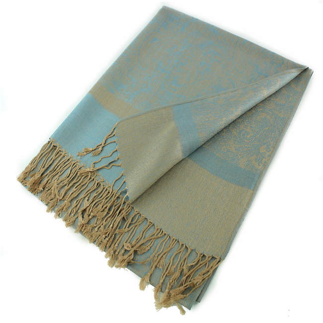 018_82 One Piece Paisley Print Pashmina Shawl Scarf