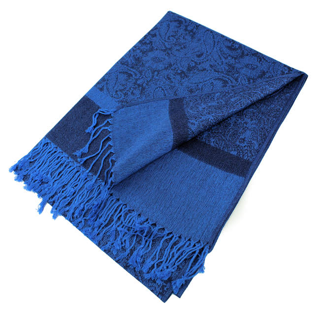 018_118 One Piece Paisley Print Pashmina Shawl Scarf