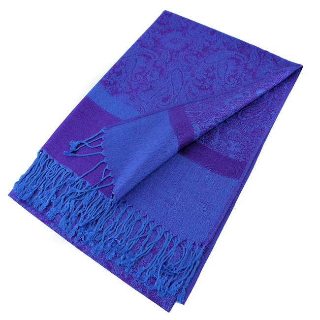 018_123 One Piece Paisley Print Pashmina Shawl Scarf