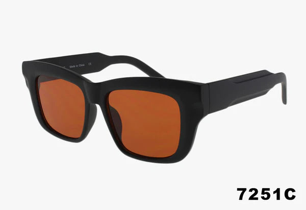 7251C - Wholesale Classic Square Fashion Sunglasses