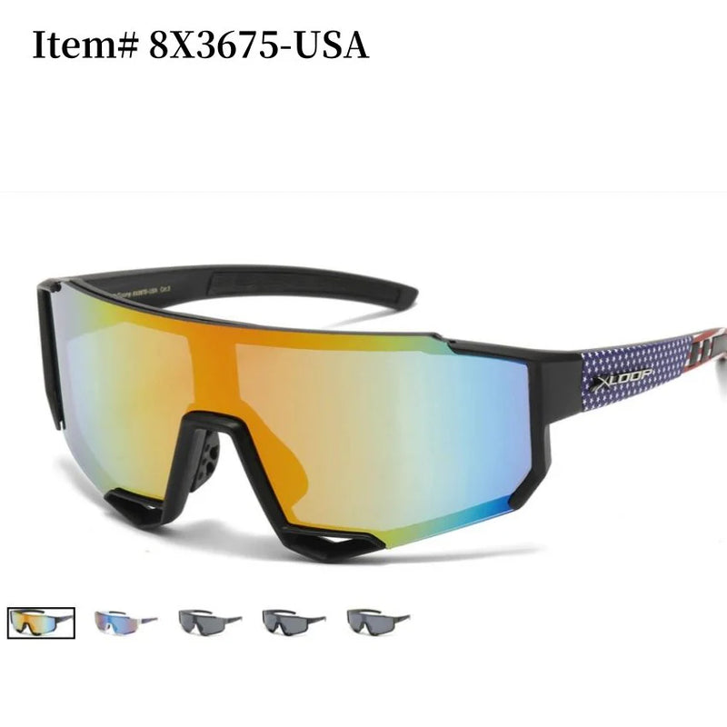 8X3675-USA- One Dozen Sunglasses