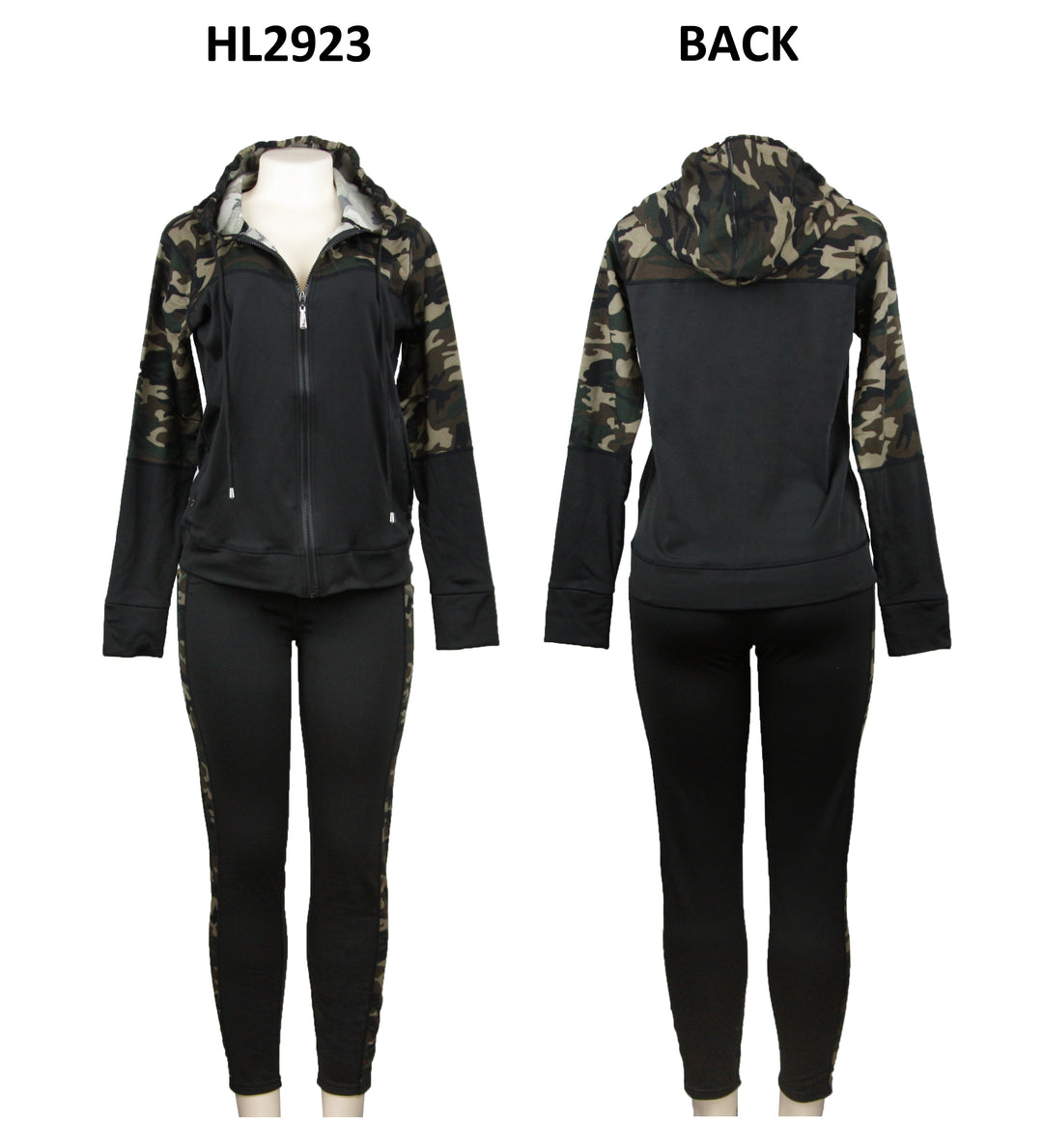 HL2923- 8 pc Ladies Active Wear
