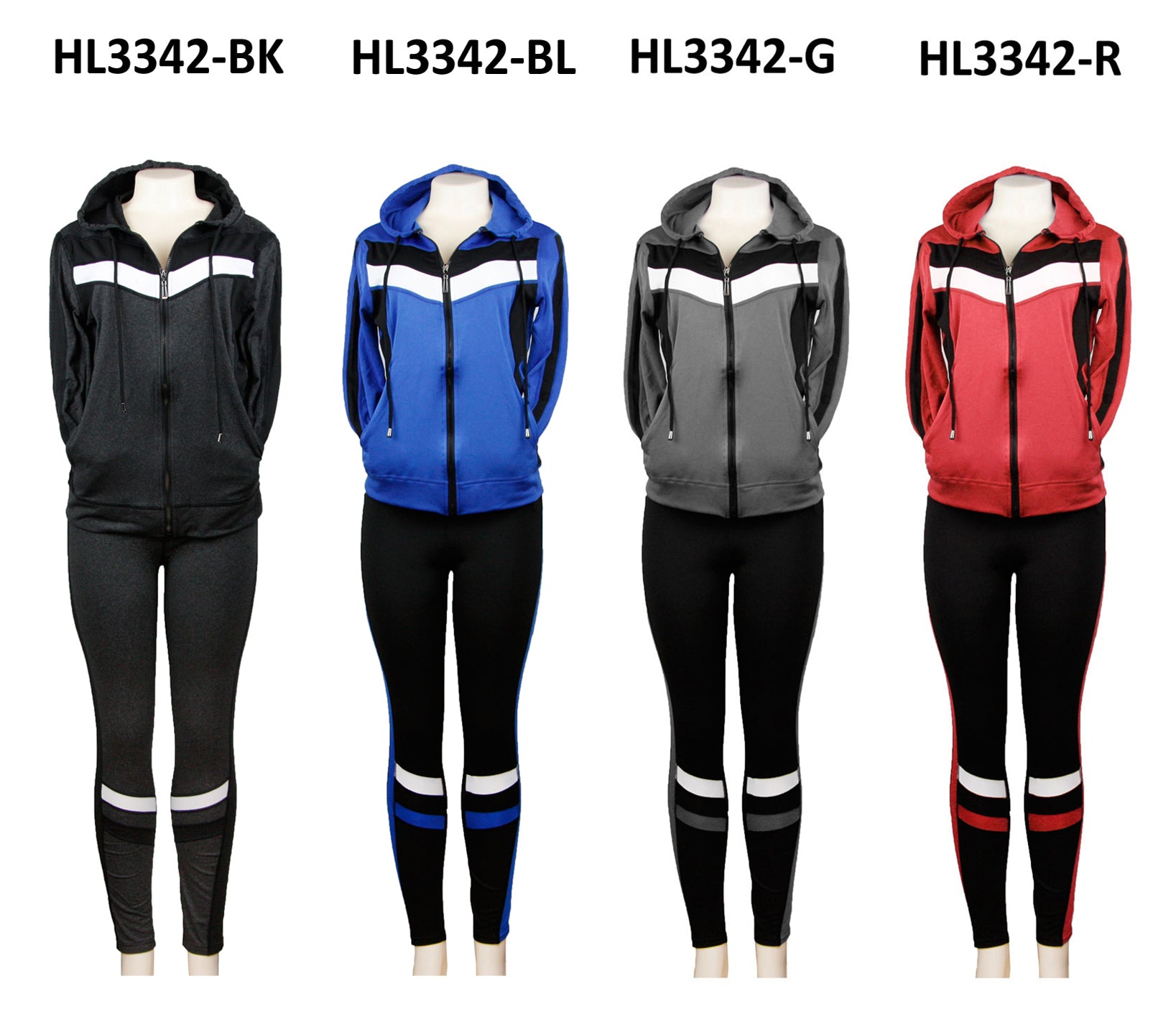 HL3342 - 6 PC Ladies Sport Set