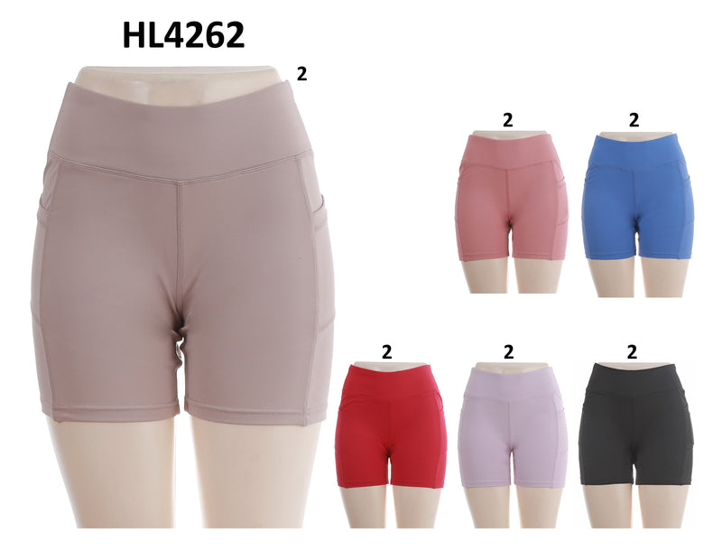 HL4262 - One Dozen Active Wear Leggings Shorts