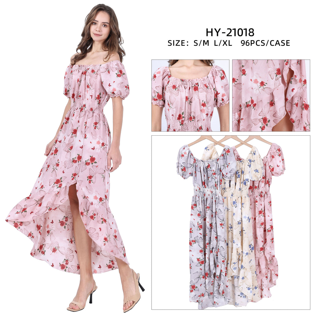 HY21018 - One Dozen Dress Mix Colors &amp; Mix Sizes