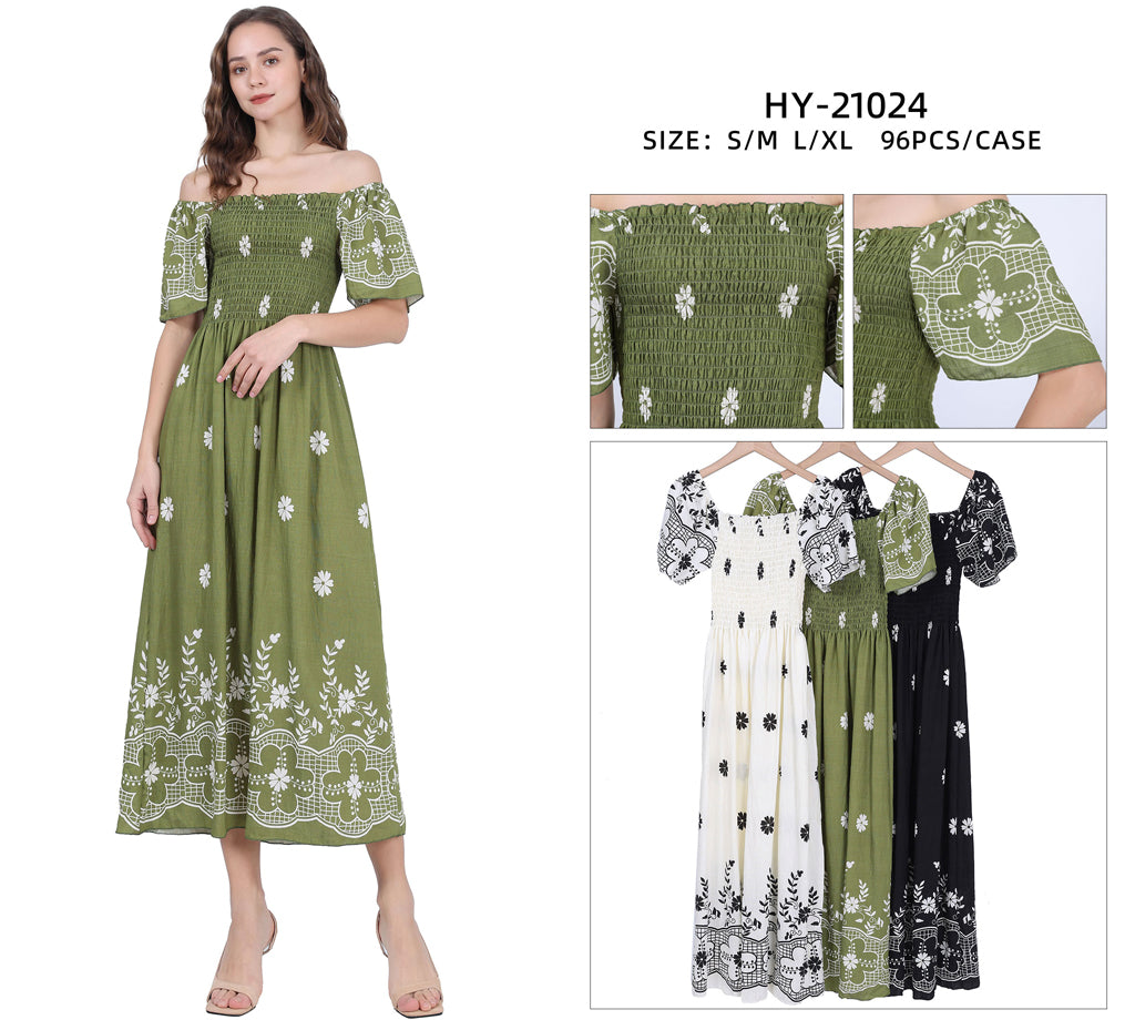 HY21024 - One Dozen Dress Mix Colors &amp; Mix Sizes