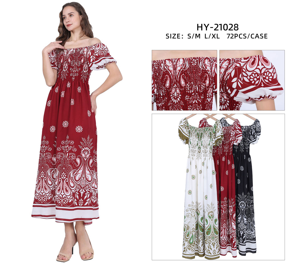 HY21028 - One Dozen Dress Mix Colors &amp; Mix Sizes