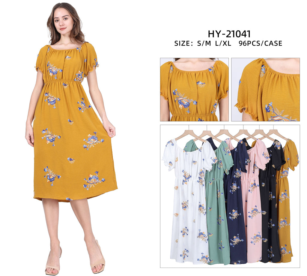 HY21041 - One Dozen Dress Mix Colors &amp; Mix Sizes