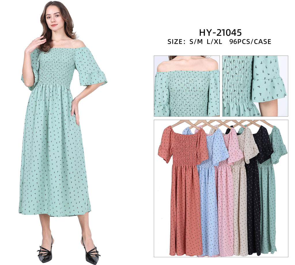 HY21045 - One Dozen Dress Mix Colors &amp; Mix Sizes