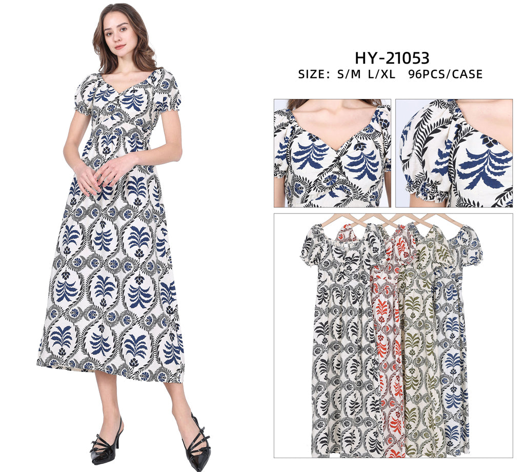 HY21053 - One Dozen Dress Mix Colors &amp; Mix Sizes