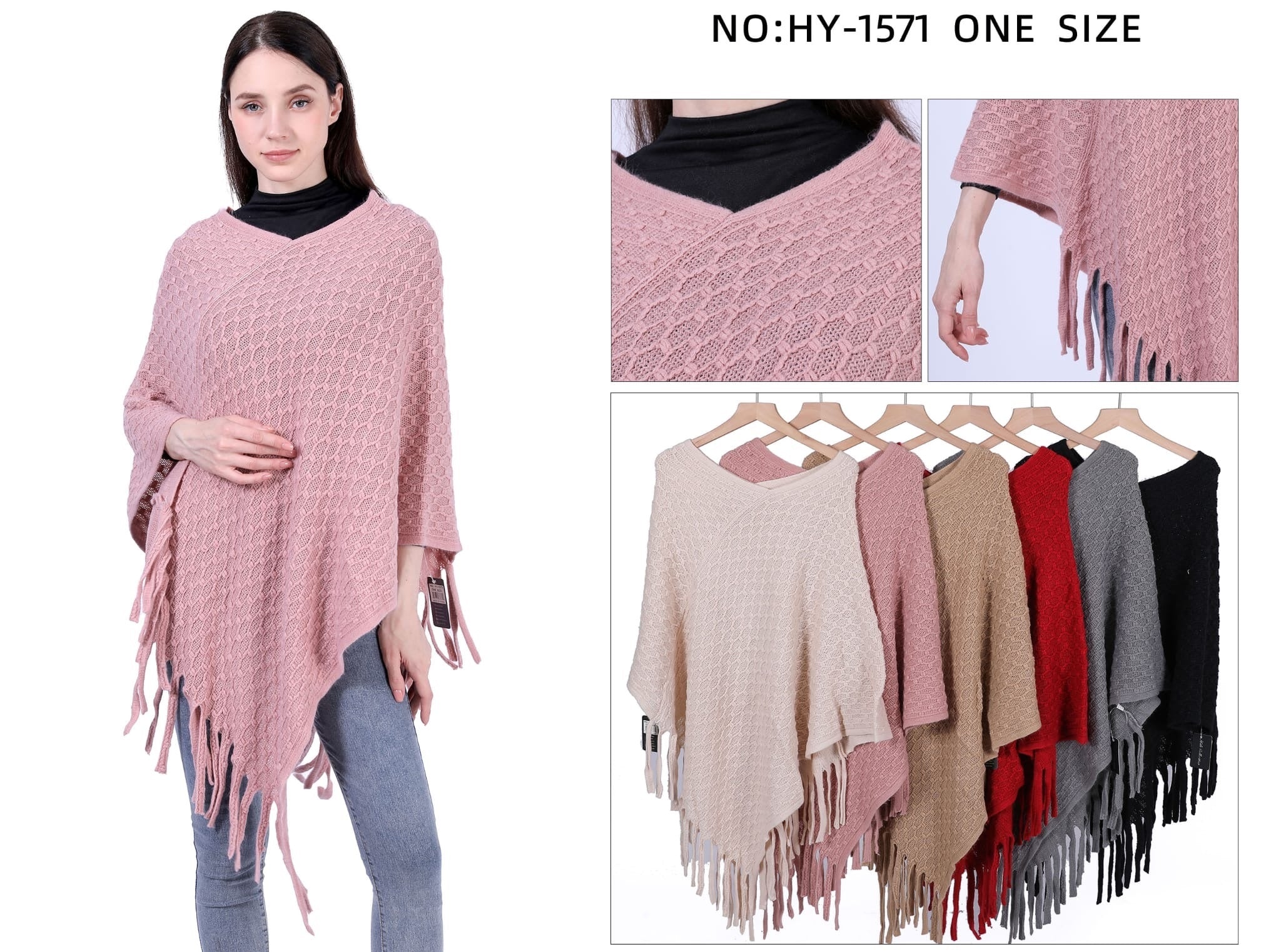 HY1571_One Dozen Poncho