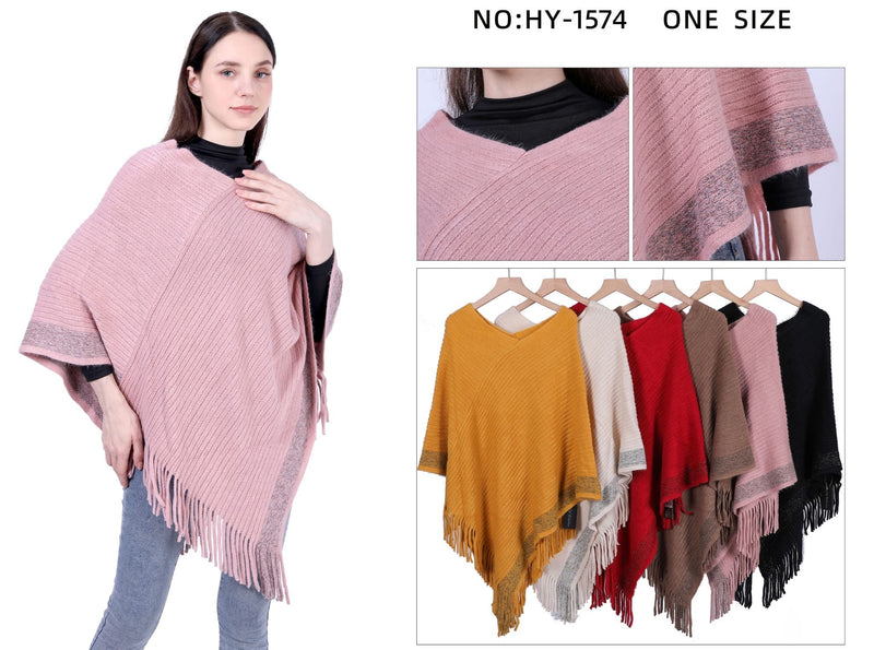 HY1574_One Dozen Poncho