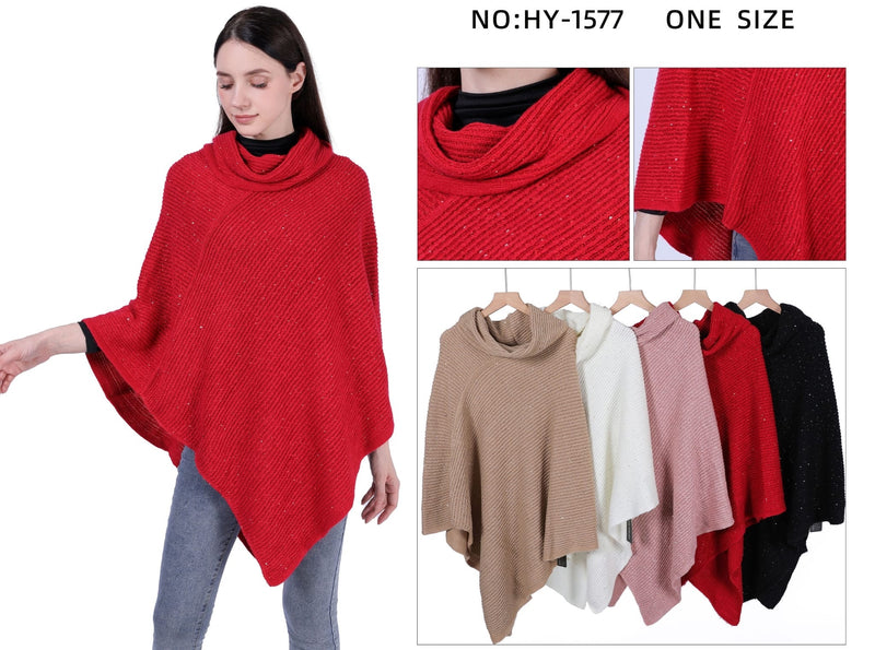 HY1577_One Dozen Poncho