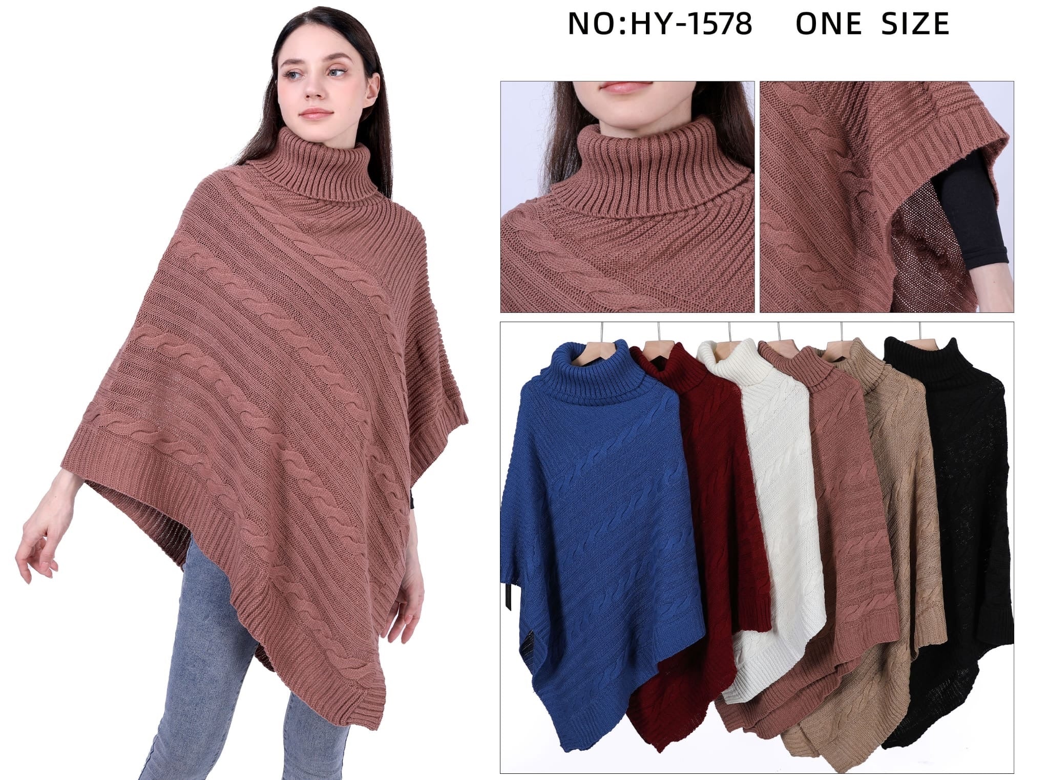 HY1578_One Dozen Poncho