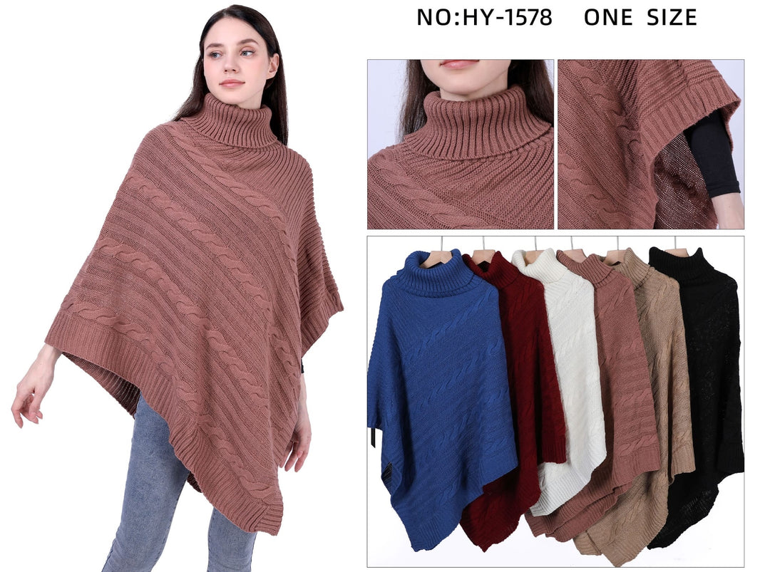 HY1578_One Dozen Poncho