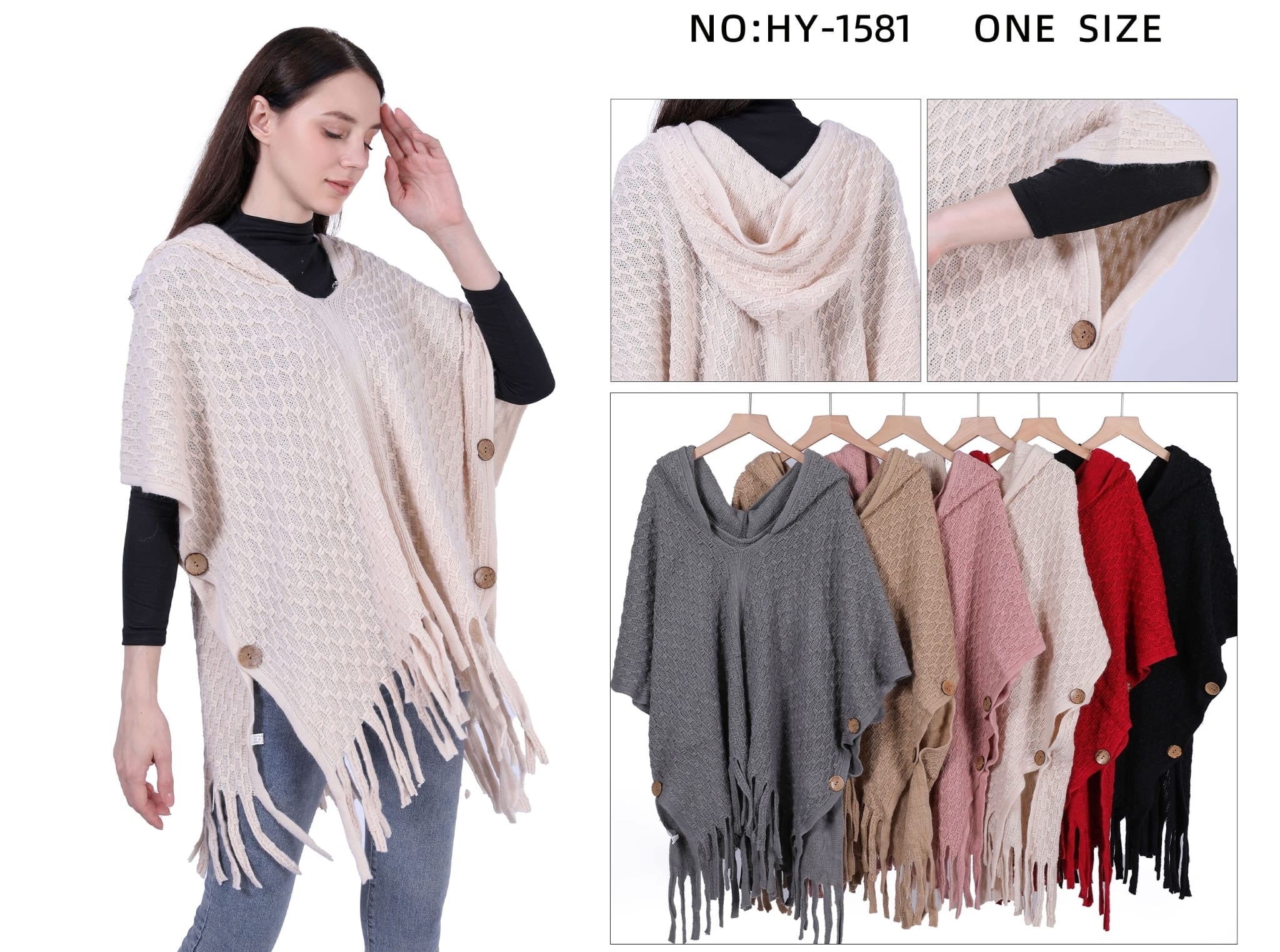 HY1581_One Dozen Poncho