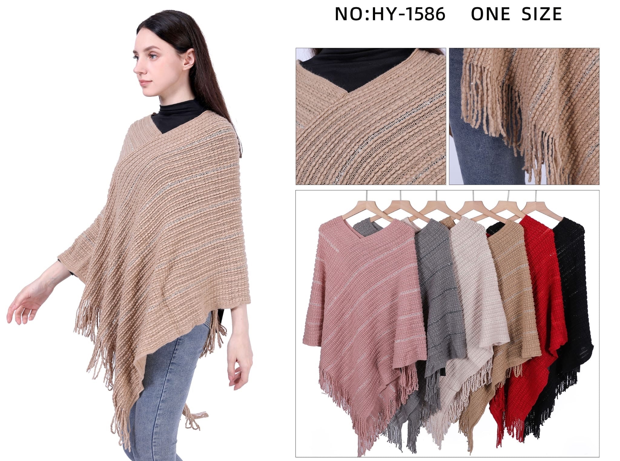 HY1586_One Dozen Poncho