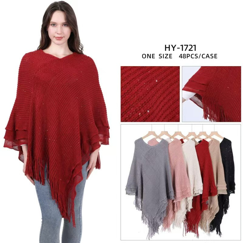 HY1721_One Dozen Poncho