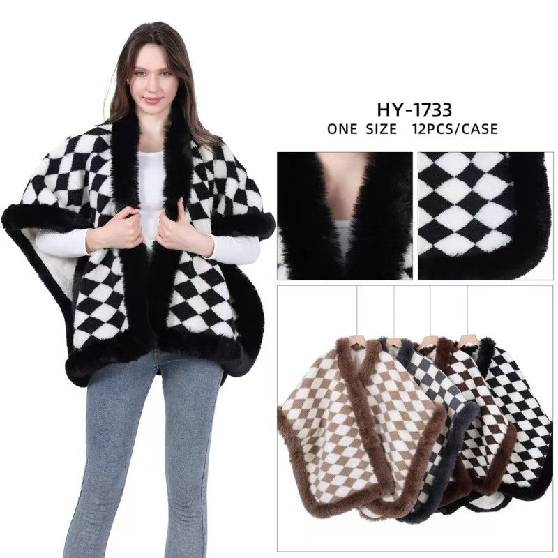 HY1733_One Dozen Poncho