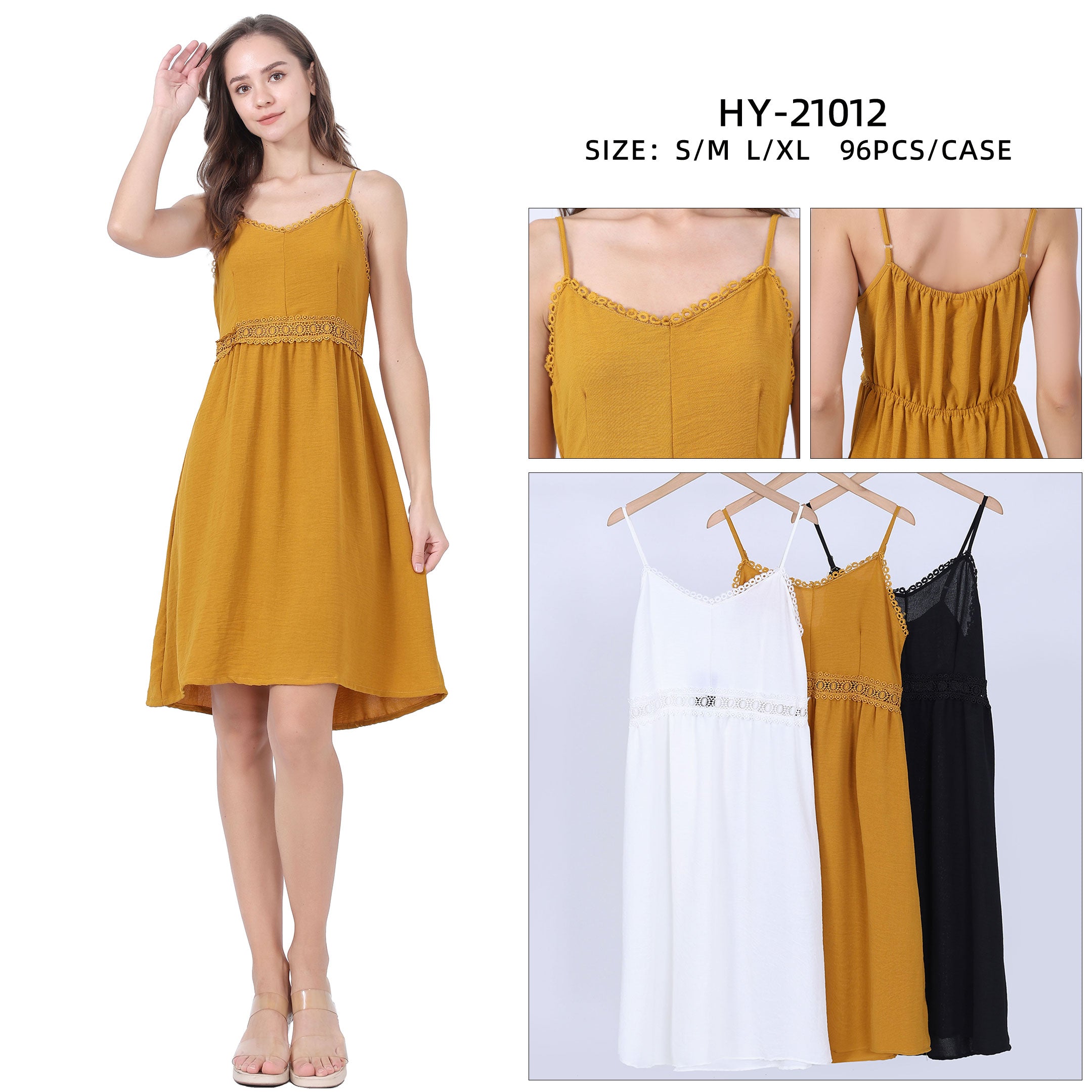 HY21012 - One Dozen Dress Mix Colors & Mix Sizes