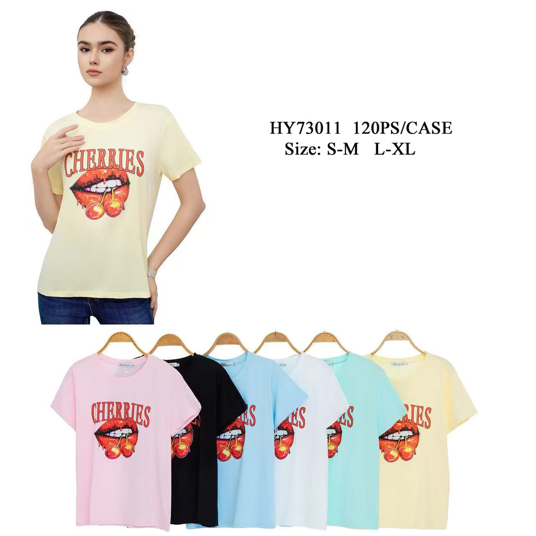 HY73011 - One Dozen Fashion T-Shirt Mix Colors &amp; Mix Sizes