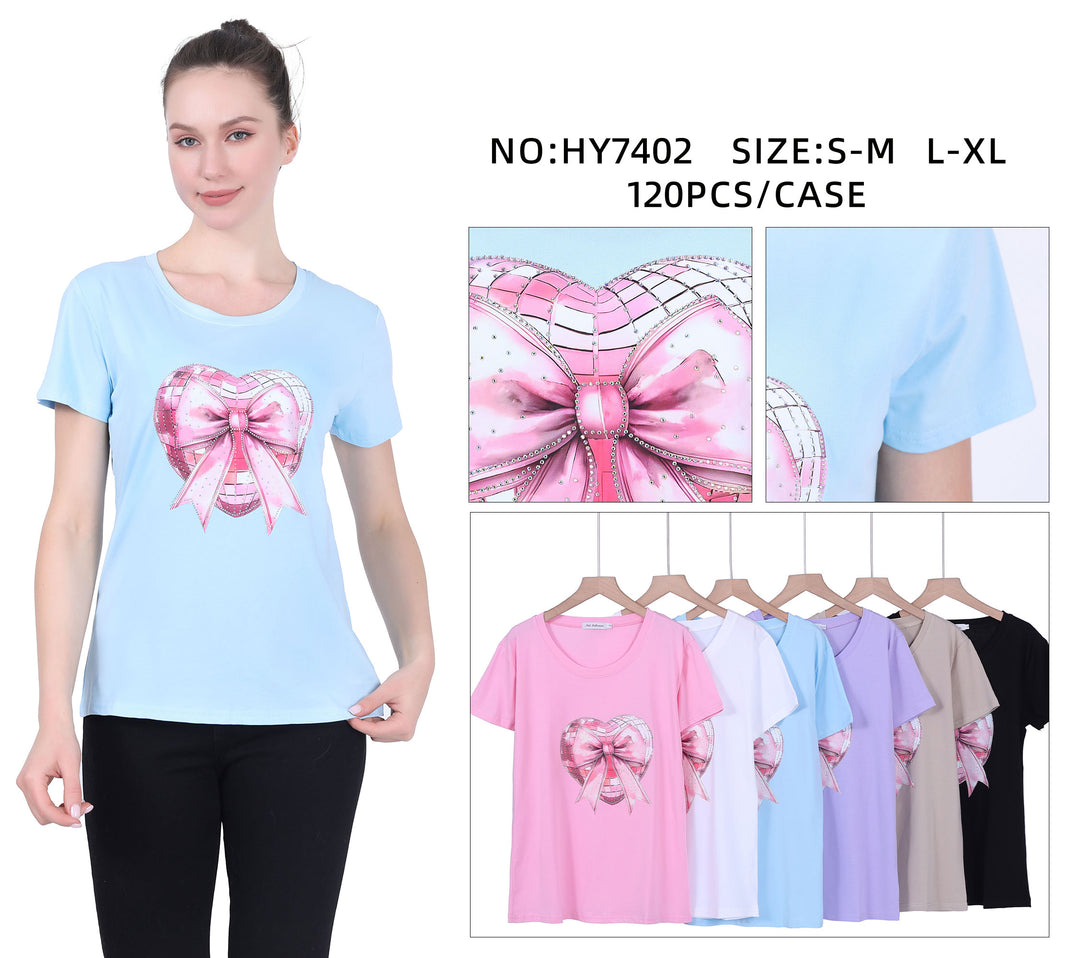 HY7402 - One Dozen Fashion T-Shirt Mix Colors &amp; Mix Sizes