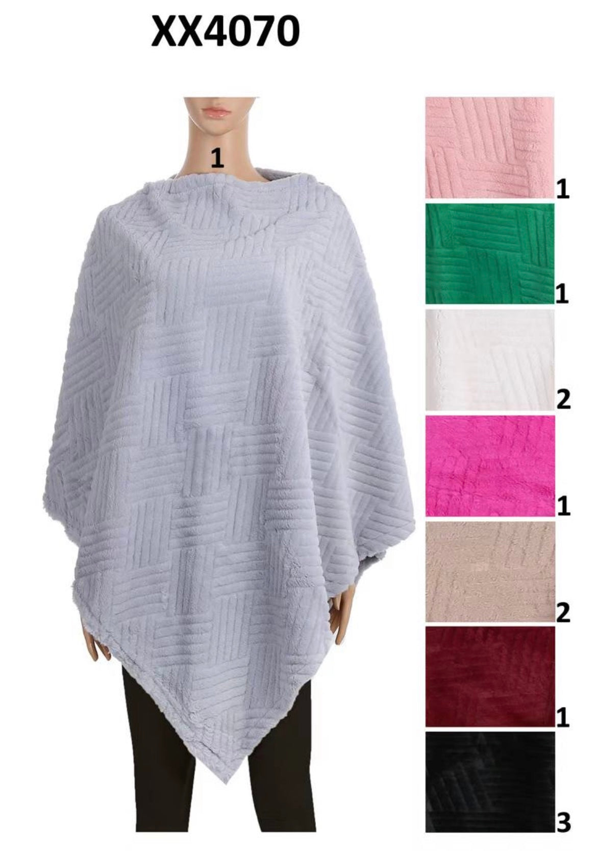 XX4070_One Dozen Poncho