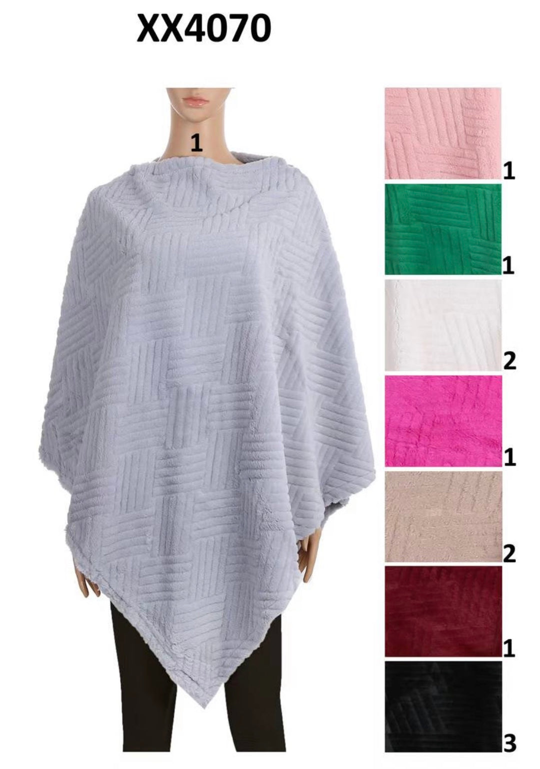 XX4070_One Dozen Poncho