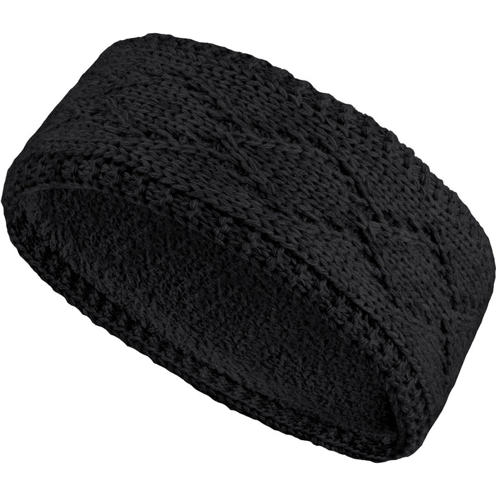 JB507C - One Dozen Knitted Chenille Lined Headband