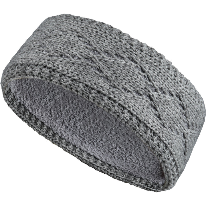 JB507C - One Dozen Knitted Chenille Lined Headband