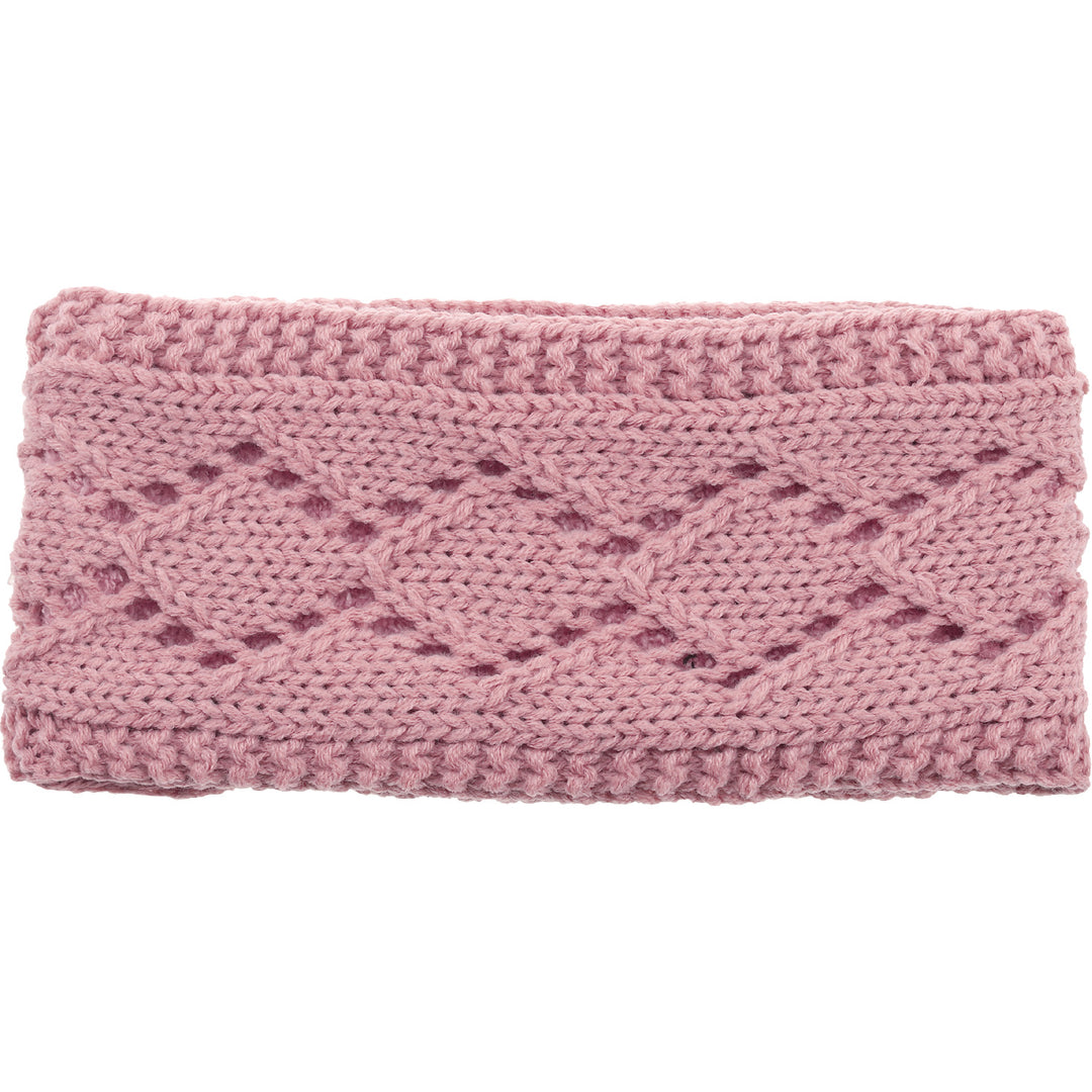 JB507C - One Dozen Knitted Chenille Lined Headband