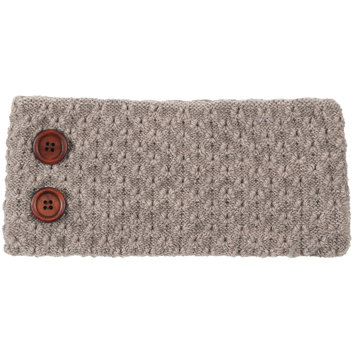 JB624 - One Dozen Knitted Fuzzy Lined Ear Warmer Headband