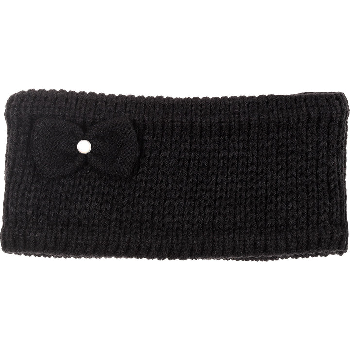 JB704 - One Dozen Knitted Fuzzy Lined Ear Warmer Headband
