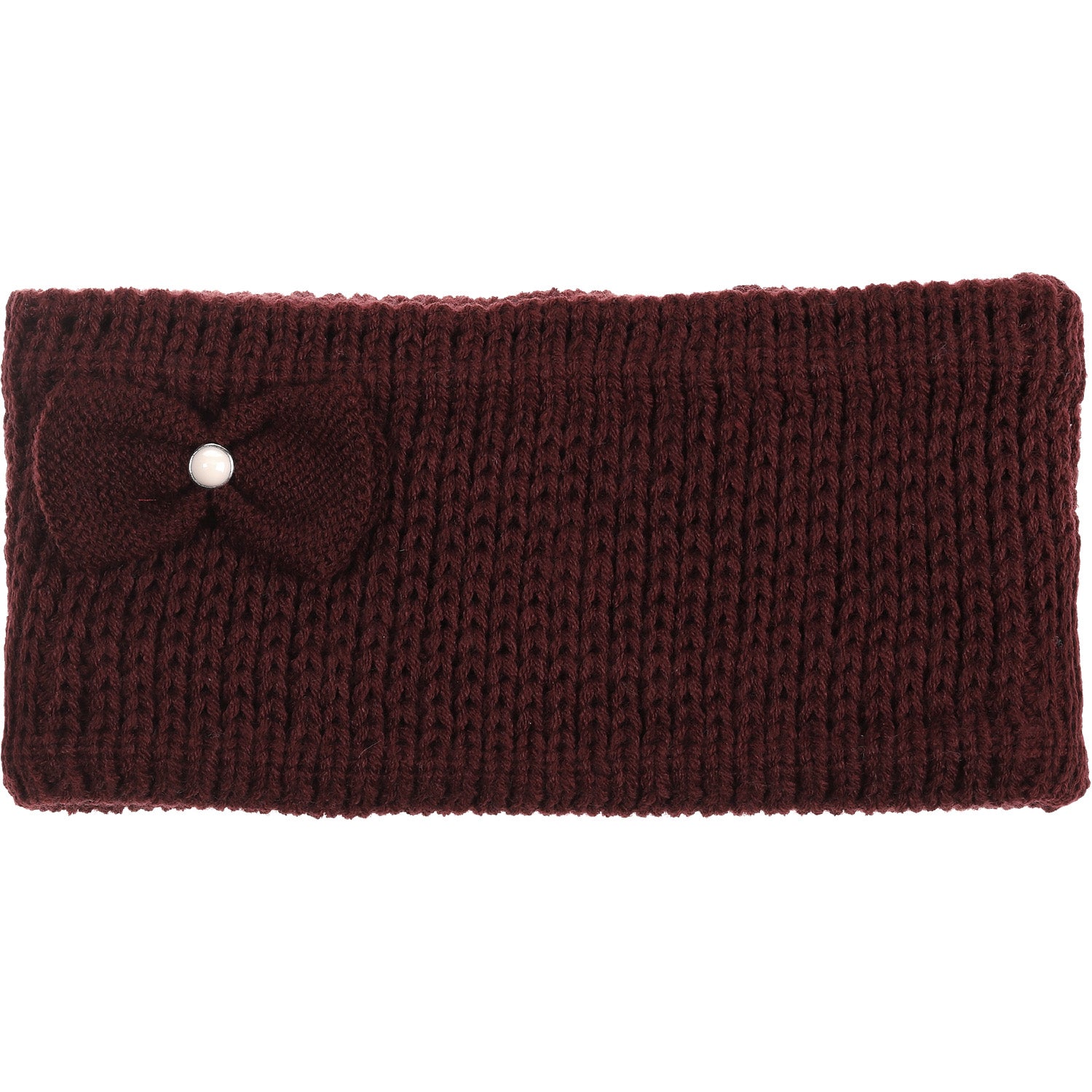 JB704 - One Dozen Knitted Fuzzy Lined Ear Warmer Headband