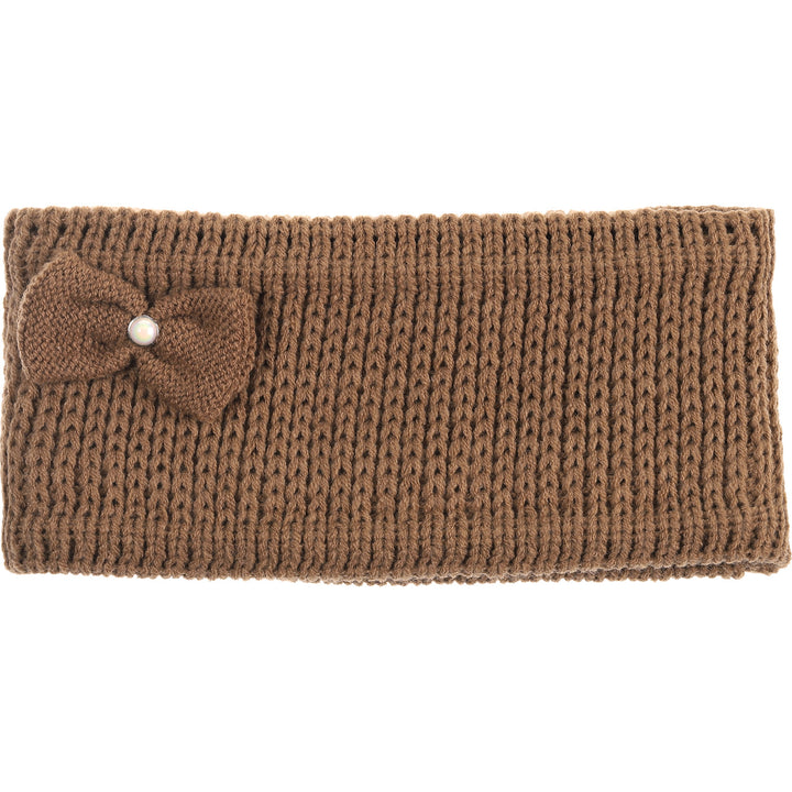 JB704 - One Dozen Knitted Fuzzy Lined Ear Warmer Headband