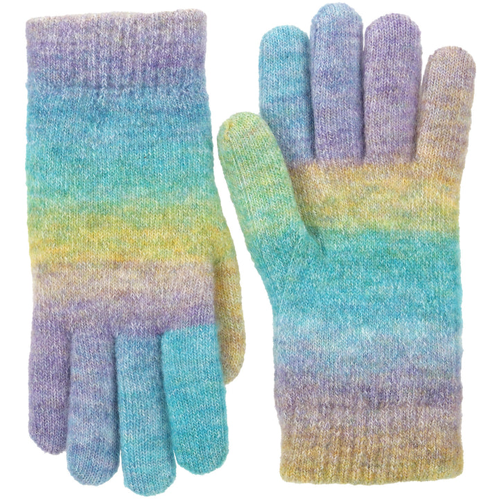 JG742- One Dozen Ladies  Double Layer Fur Lining Knit Glove