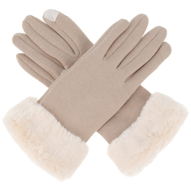 JG764 - One Dozen Ladies Fleece Texting Gloves