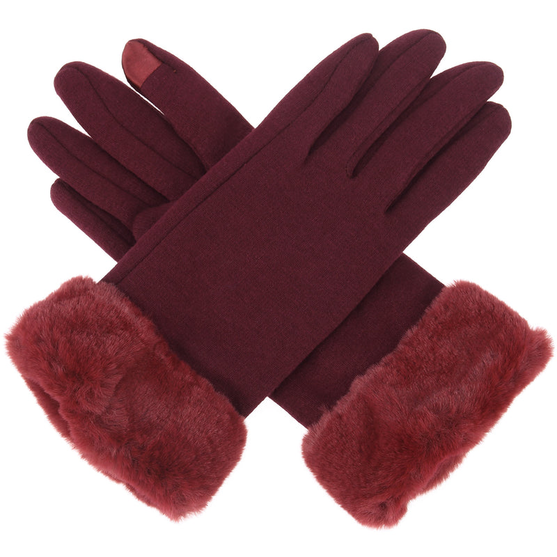 JG764 - One Dozen Ladies Fleece Texting Gloves