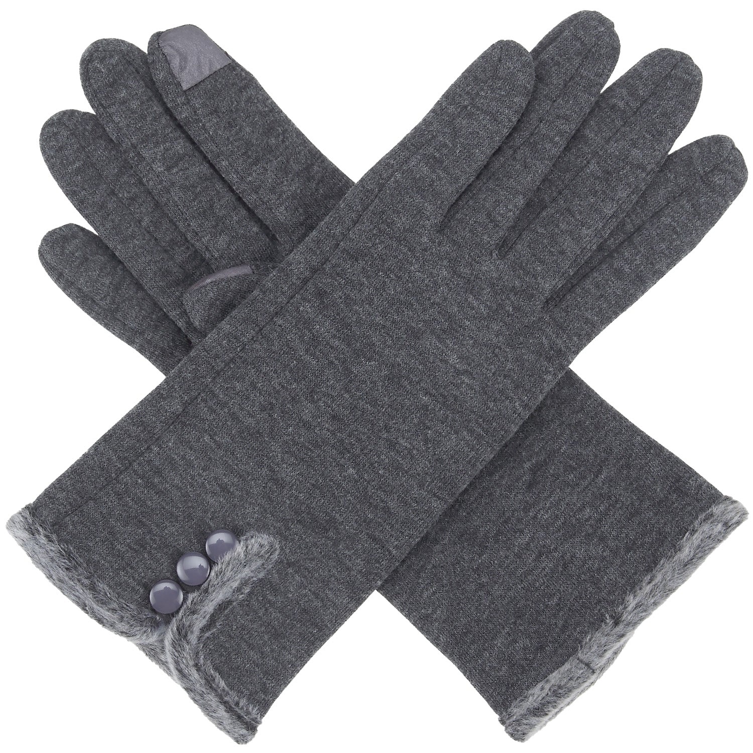 JG767 - One Dozen Ladies Fleece Texting Gloves