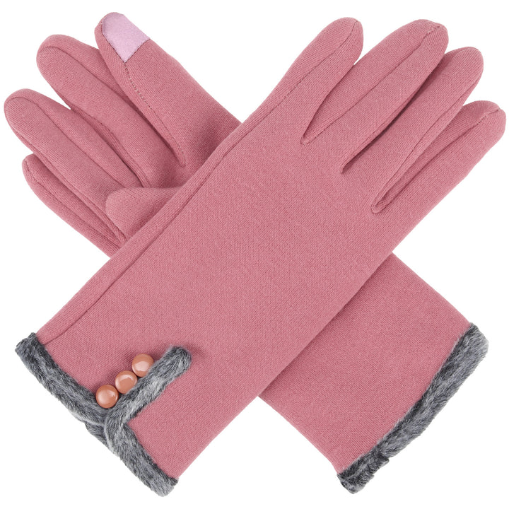 JG767 - One Dozen Ladies Fleece Texting Gloves