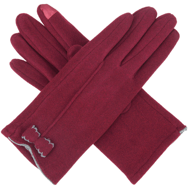 JG769 - One Dozen Ladies Fleece Texting Gloves