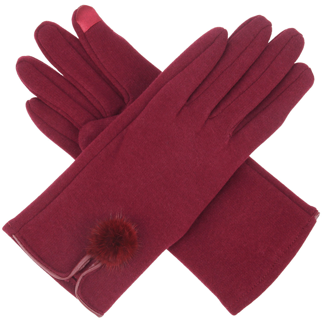 JG770 - One Dozen Ladies Fleece Texting Gloves