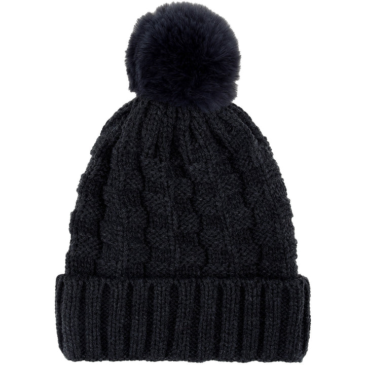 JH664 - One Dozen Knit Hat with PomPom