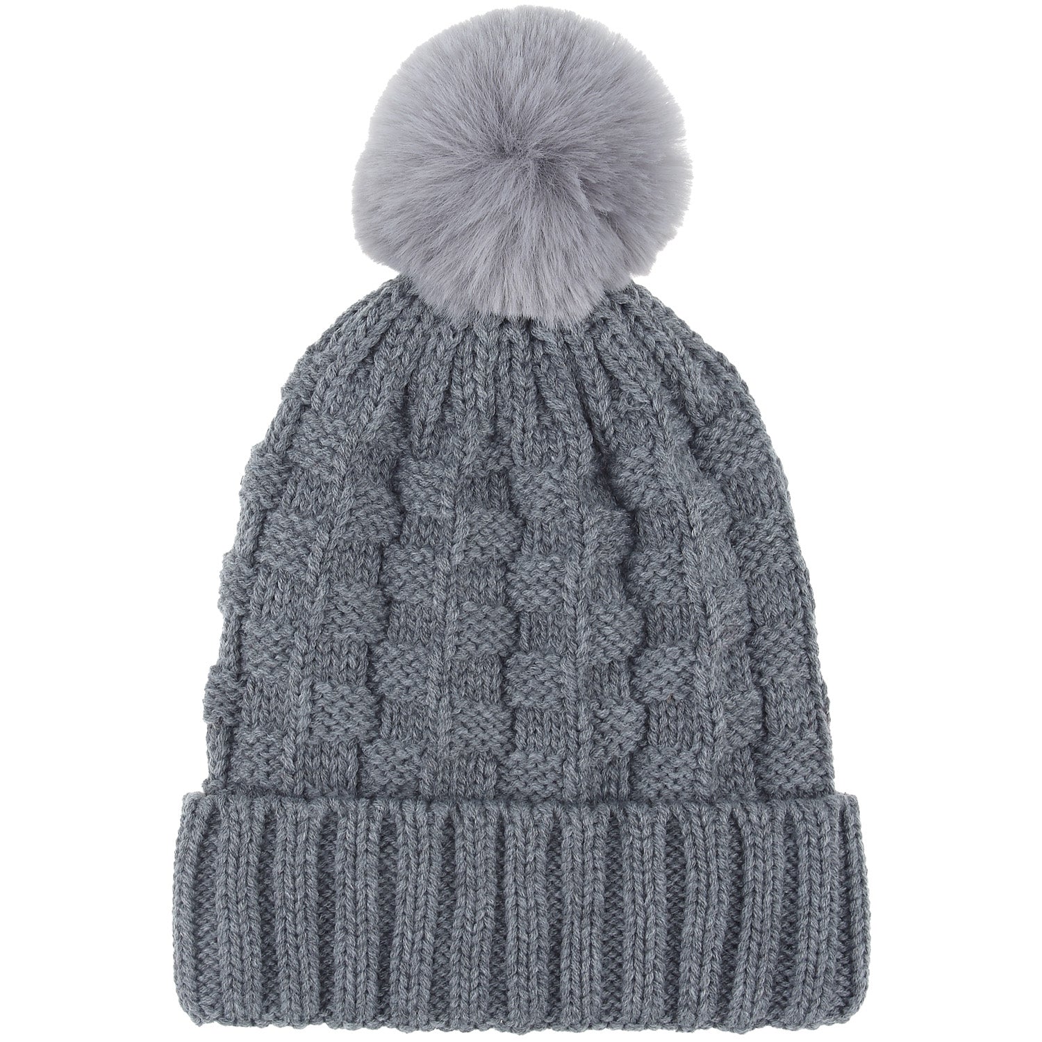 JH664 - One Dozen Knit Hat with PomPom