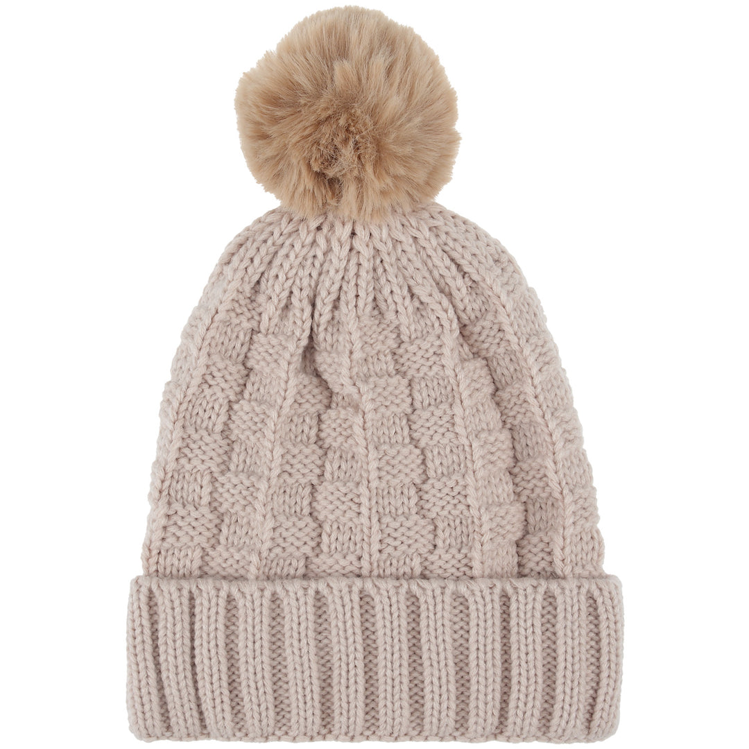JH664 - One Dozen Knit Hat with PomPom